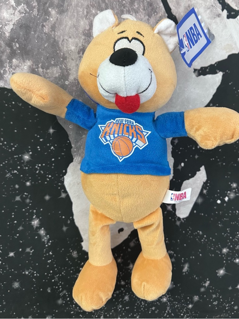NBA New York Knicks Teddy Bear Mascot Plush Toy